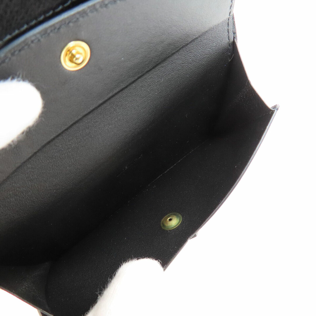 GIVENCHY - GIVENCHY ロゴ 二つ折り財布(小銭入れあり) レザー GIVENCHY - GIVENCHY ロゴ 二つ折り財布(小銭入れあり) レザー