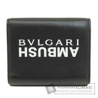BVLGARI - BVLGARI AMBUSH 二つ折り財布（小銭入れあり） レザー レディース