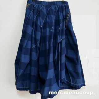 mercibeaucoup - 【mercibeaucoup】メルシーボークー シマウスダン スカート 未使用品