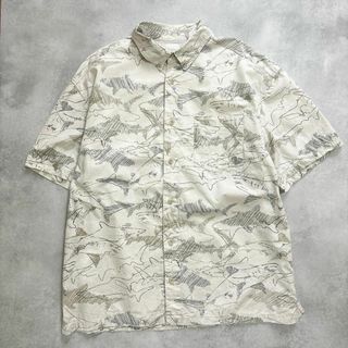 Columbia コロンビア　PFG 半袖　シャツ　古着　アウトドア　アメカジ