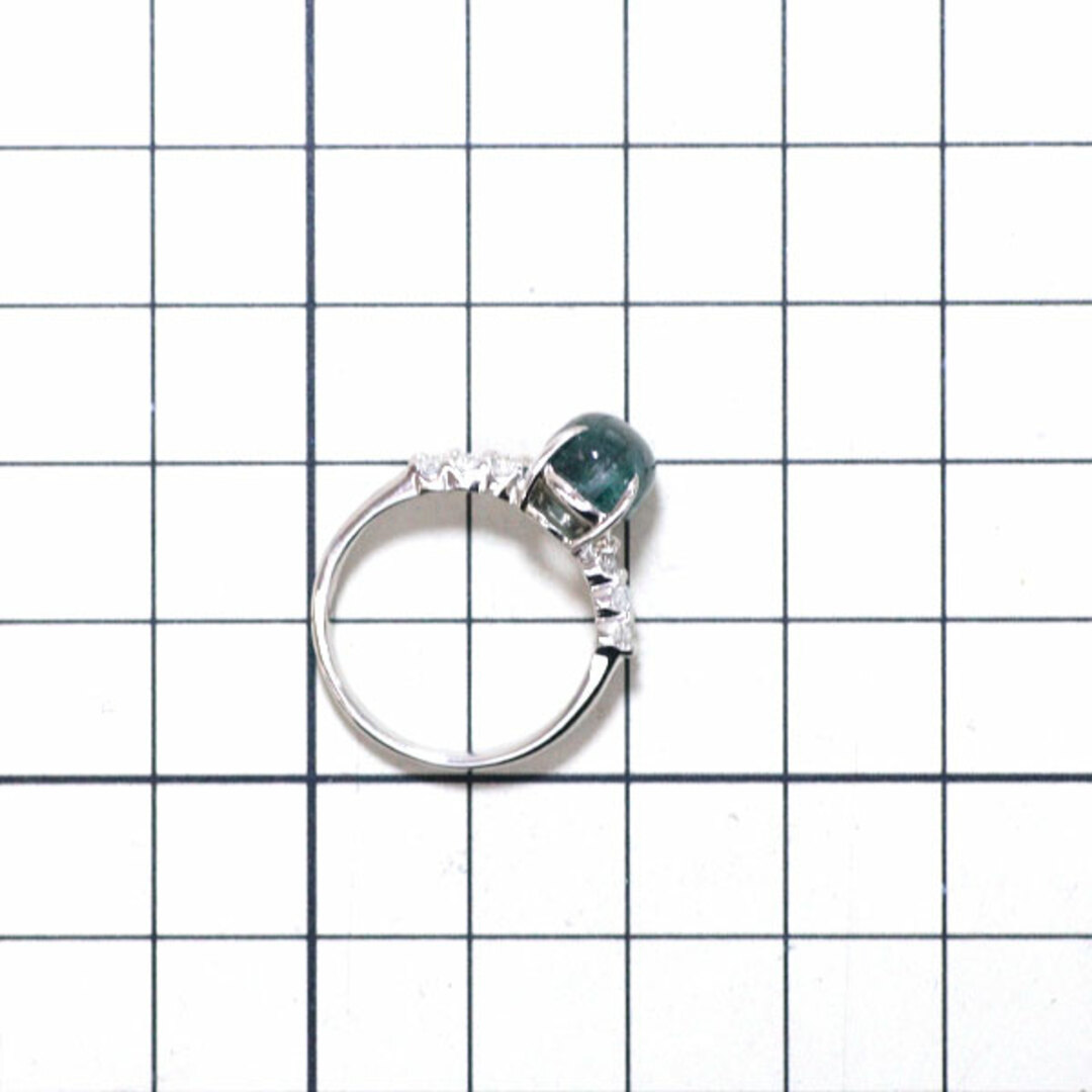 Pt900 トラピッチェエメラルド ダイヤモンド リング 2.58ct D0.26ct レディースのアクセサリー(リング(指輪))の商品写真