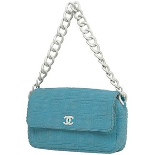 CHANEL - シャネル ココマーク プラチェーン ショルダーバッグ レディース 【中古】