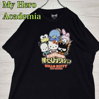 サンリオ(サンリオ)の【入手困難】僕のヒーローアカデミア　サンリオ　Tシャツ　2XLサイズ　希少　海外(Tシャツ/カットソー(半袖/袖なし))