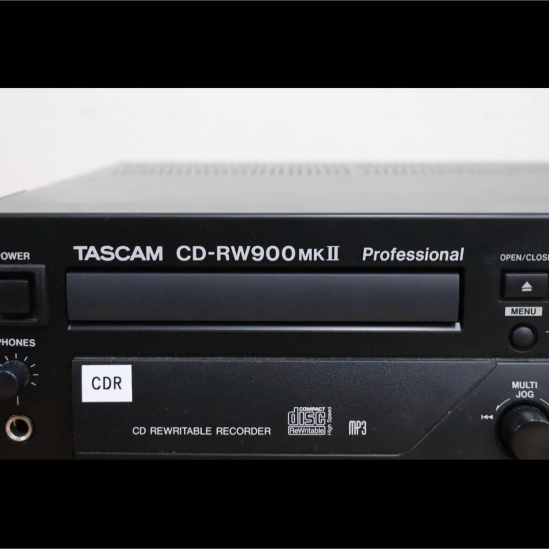 【美品】TASCAM CD-RW900MKⅡ CD-RW900MK2 スマホ/家電/カメラのオーディオ機器(その他)の商品写真