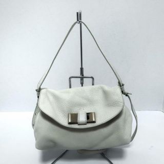 クロエ(Chloe)のChloe(クロエ) ショルダーバッグ - アイボリー 2way/ミニバッグ レザー(ショルダーバッグ)