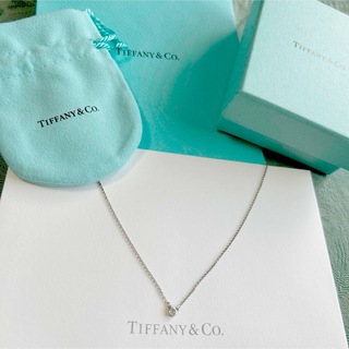 ティファニー(Tiffany & Co.)のTIFFANY ティファニー　バイザヤード　ネックレス　ダイヤモンド　シルバー(ネックレス)
