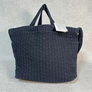 ルートート(ROOTOTE)のタグ付 ルートート ショルダーバッグ ハンドバッグ トートバッグ 黒 ブラック♫(トートバッグ)