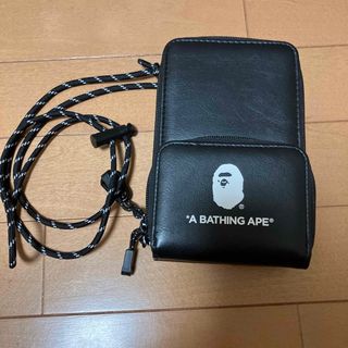 アベイシングエイプ(A BATHING APE)のベイシングエイプ　スマホポーチ　新品(防犯カメラ)