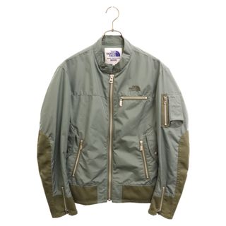 JUNYA WATANABE COMME des GARCONS ジュンヤワタナベ コムデギャルソン 22SS×THE NORTH FACE ESTER LAMINATE JACKET GORE-TEX L-2ゴアテックスライダースブルゾン グリーン WI-J901