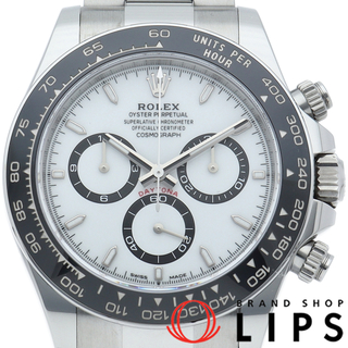 ロレックス(ROLEX)のロレックス コスモグラフ デイトナ Cosmograph Daytona 126500LN(ランダム) 箱 保証書 SS/セラミック メンズ時計 ホワイト 美品 【新品】(その他)