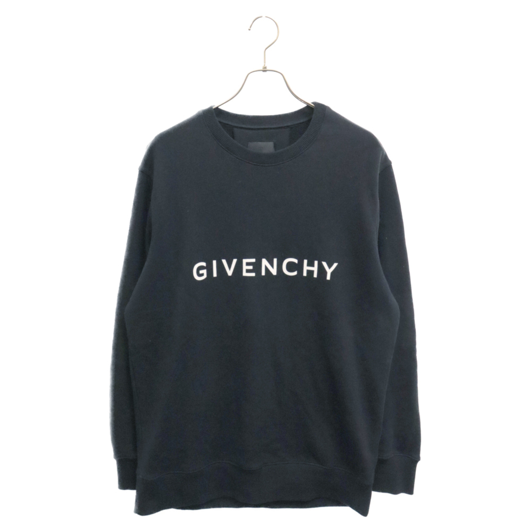 GIVENCHY(ジバンシィ)のGIVENCHY ジバンシィ 23SS Archetype Slim Fit Sweatshirt BMJ0HA3YAC スリムフィットスウェットトレーナー ブラック メンズのトップス(スウェット)の商品写真