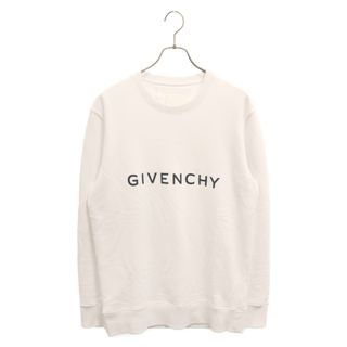 GIVENCHY ジバンシィ 23SS Archetype Slim Fit Sweatshirt BMJ0HA3YAC スリムフィットスウェットトレーナー ホワイト