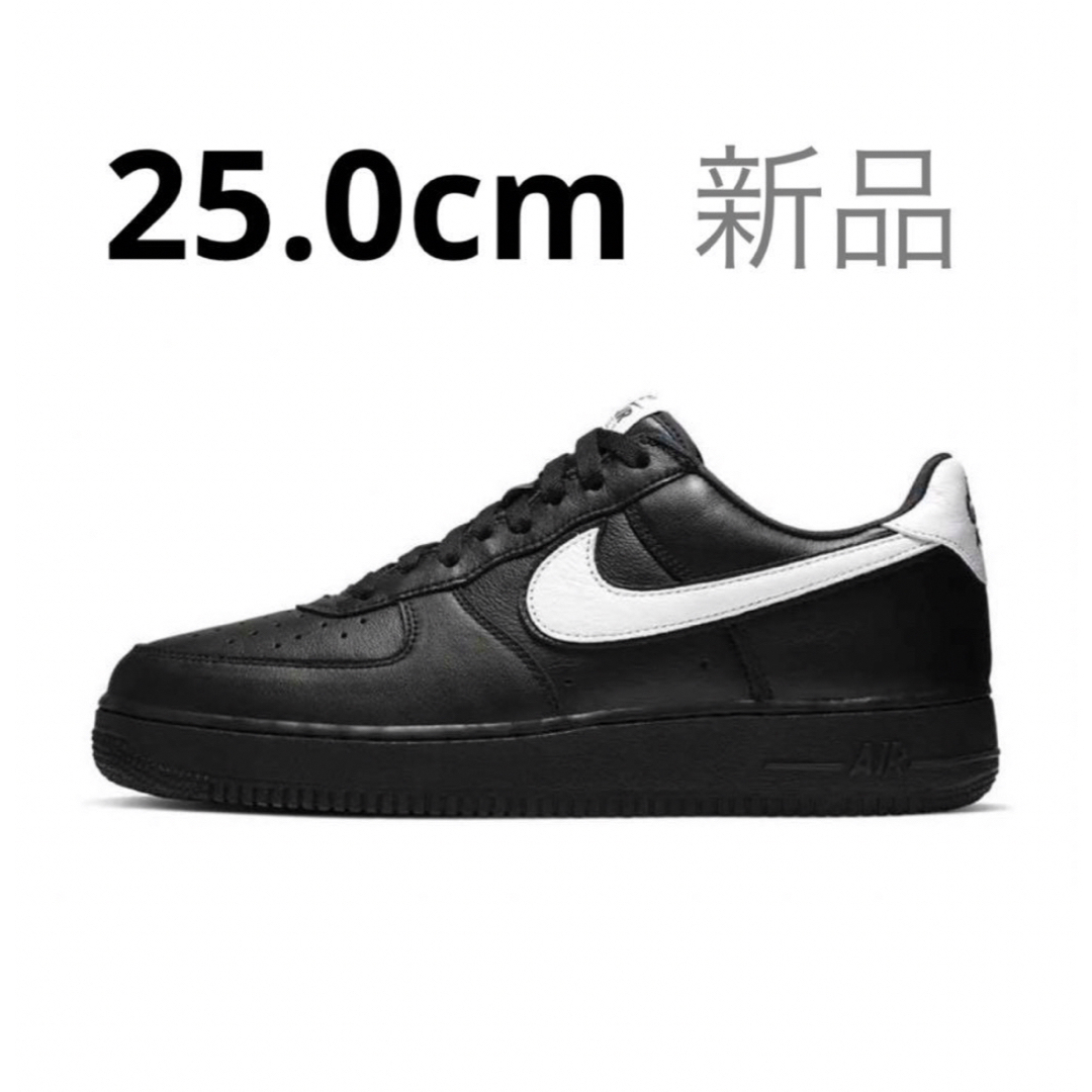 NIKE(ナイキ)の【完売品】NIKE AIR FORCE 1 RETRO QS BLACK メンズの靴/シューズ(スニーカー)の商品写真