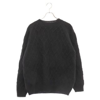 COMME des GARCONS - COMME des GARCONS コムデギャルソン 23AW ジオメトリックパターンウールセーター ニット ブラック HL-N009