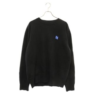 ADER ERROR アーダーエラー 24SS TRS Tag Knit 01ドロップショルダーセーター ニット ブラック BMSGFYKT0101BK(ニット/セーター)