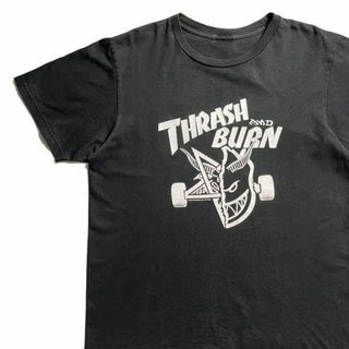 スラッシャー(THRASHER)の【THRASHER】スラッシャー×スピットファイアコラボTシャツ　スケボー古着(Tシャツ/カットソー(半袖/袖なし))