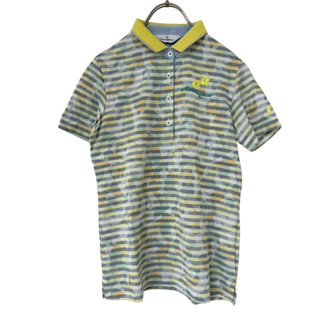 Munsingwear(マンシングウェア)のMunsingwear マンシングウェア　ポロシャツ　レディースM 半袖シャツ スポーツ/アウトドアのゴルフ(ウエア)の商品写真