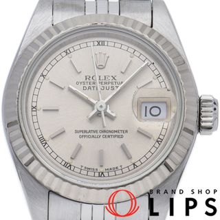 ロレックス(ROLEX)のロレックス デイトジャスト レディース時計 Datejust Ladies 69174(R) K18WG/SS レディース時計 シルバー 仕上げ済 1987年 美品 【中古】(腕時計)