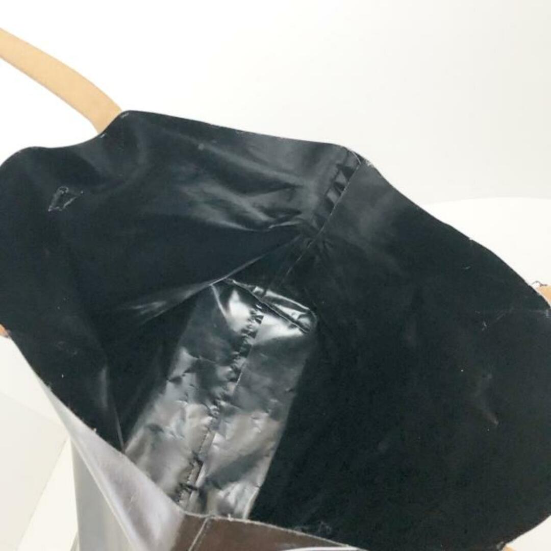 Marni(マルニ)のMARNI(マルニ) トートバッグ - SHMQ0000A4 P3771 黒×白 ハート PVC(塩化ビニール)×レザー レディースのバッグ(トートバッグ)の商品写真