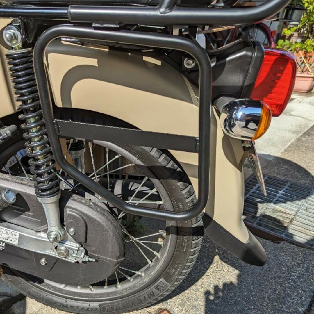 CC110 左右サイドバッグサポート バイク用 クロスカブ50/110 自動車/バイクのバイク(パーツ)の商品写真