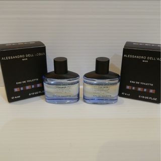 アレッサンドロデラクア(Alessandro Dell'Acqua)のアレッサンドロデラクア オードトワレ 4ml ミニ香水 アレッサンドラデラクア(香水(男性用))