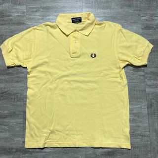 フレッドペリー(FRED PERRY)のFRED PERRY フレッドペリー 黄色 ポロシャツ 鹿の子ポロシャツ 半袖(ポロシャツ)