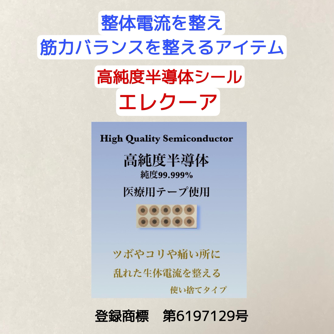 半導体パワーでツボ刺激！【しん健堂　エレクーア】 その他のその他(その他)の商品写真