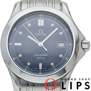 オメガ(OMEGA)のオメガ シーマスター 120M クォーツ 36mm SeaMaster 120M Quartz 36mm 2511.80 SS メンズ時計 ブルー 仕上げ済 美品 【中古】(その他)