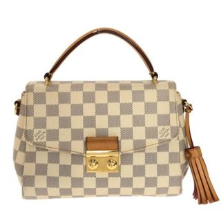 ルイヴィトン(LOUIS VUITTON)のLOUIS VUITTON(ルイヴィトン) ハンドバッグ ダミエ クロワゼット N41581 アズール ダミエ･アズール キャンバス(ハンドバッグ)