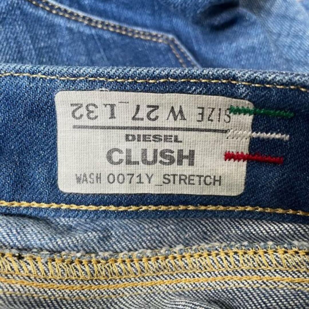 DIESEL(ディーゼル)のDIESEL(ディーゼル) ジーンズ サイズ27 M レディース CLUSH ネイビー フルレングス/刺繍/スター(星) レディースのパンツ(デニム/ジーンズ)の商品写真