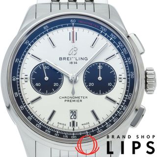 ブライトリング(BREITLING)のブライトリング プレミエ B01 クロノグラフ 42 Premier B01 Chronograph 42 AB0118/AB0118221G1P2 箱 保証書 SS メンズ時計 ホワイト 仕上げ済 美品 【中古】(その他)