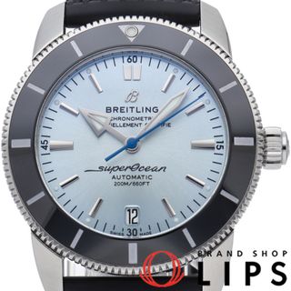 ブライトリング(BREITLING)のブライトリング スーパーオーシャン ヘリテージ B20 オートマチック 42 アイスブルー Superocean Heritage B20 AB2010/AB20108A1C1S1 箱 保証書 SS/ラバー メンズ時計 ブルー 仕上げ済 美品 【中古】(その他)