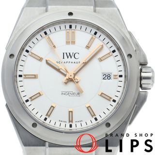 インターナショナルウォッチカンパニー(IWC)のインターナショナルウォッチカンパニー IWC インヂュニア オートマチック Ingenieur Automatic IW323906 箱 保証書 SS メンズ時計 ホワイト 仕上げ済 美品 【中古】(その他)