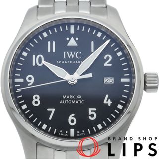 IWC - インターナショナルウォッチカンパニー IWC パイロット ウォッチ マーク XX Mark XX IW328202 箱 保証書 SS メンズ時計 ブラック 美品 【中古】