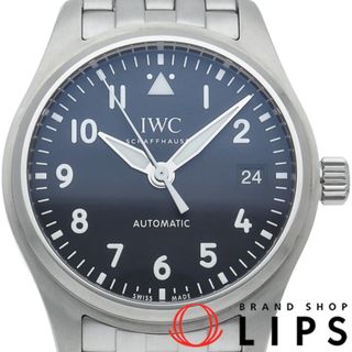 インターナショナルウォッチカンパニー(IWC)のインターナショナルウォッチカンパニー IWC パイロット ウォッチ オートマティック 36 Pilots Watch IW324010 箱 保証書 SS メンズ時計 ブラック 仕上げ済 美品 【中古】(その他)