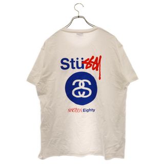 ステューシー(STUSSY)のSTUSSY ステューシー Nineteen Eighty グラフィックプリント クルーネック カットソー 半袖Tシャツ ホワイト(Tシャツ/カットソー(半袖/袖なし))