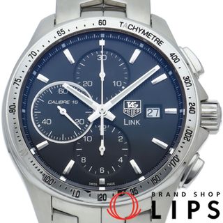 タグホイヤー(TAG Heuer)のタグ・ホイヤー リンク クロノグラフ キャリバー 16 Link Chronograph Calibre 16 CAT2010.BA0952 箱 保証書 SS メンズ時計 ブラック 仕上げ済 美品 【中古】(その他)