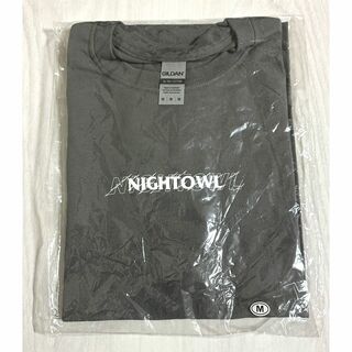 NightOwl ☆ 新品未開封 ロゴ Tシャツ グレー M(アイドルグッズ)