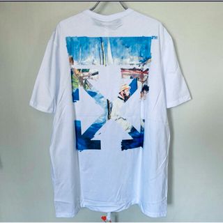 オフホワイト(OFF-WHITE)のオフホワイトTシャツ　Sサイズ(Tシャツ/カットソー(半袖/袖なし))