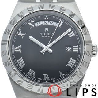 チュードル(Tudor)のチューダー ロイヤル ウォッチ デイデイト 41mm Royal 41 M28600-0003 箱 保証書 SS メンズ時計 ブラック 美品 【中古】(その他)