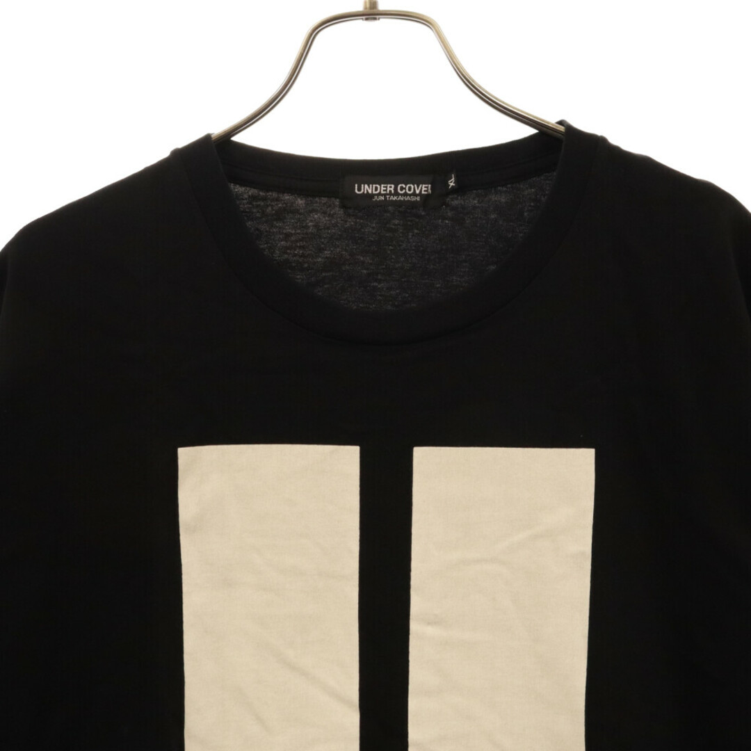 UNDERCOVER(アンダーカバー)のUNDERCOVER アンダーカバー U LOGO TEE Uロゴ プリント クルーネック カットソー 半袖Tシャツ ブラック UCA3801 メンズのトップス(Tシャツ/カットソー(半袖/袖なし))の商品写真