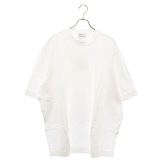 HED MAYNER ヘドメイナー 22SS オーバーサイズ クルーネック カットソー 半袖Tシャツ ホワイト T60_WHT/JRY(Tシャツ/カットソー(半袖/袖なし))