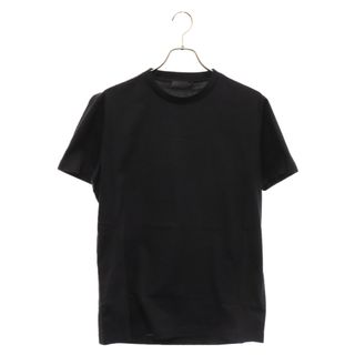 プラダ(PRADA)のPRADA プラダ 22SS JERSEY クルーネック カットソー 半袖Tシャツ ブラック DNA829(Tシャツ/カットソー(半袖/袖なし))