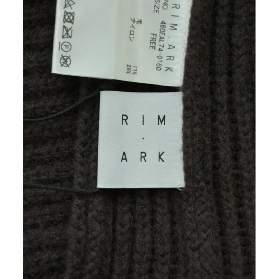 RIM.ARK(リムアーク)のRIM.ARK リムアーク ニット・セーター F 茶 【古着】【中古】 レディースのトップス(ニット/セーター)の商品写真