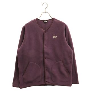 ザノースフェイス(THE NORTH FACE)のTHE NORTH FACE ザノースフェイス ACAMPO EX CARDIGAN ロゴワッペン フリース ボタン カーディガン パープル NI5JP65B(カーディガン)