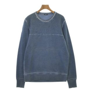 DENHAM デンハム スウェット 2(M位) 紺 【古着】【中古】