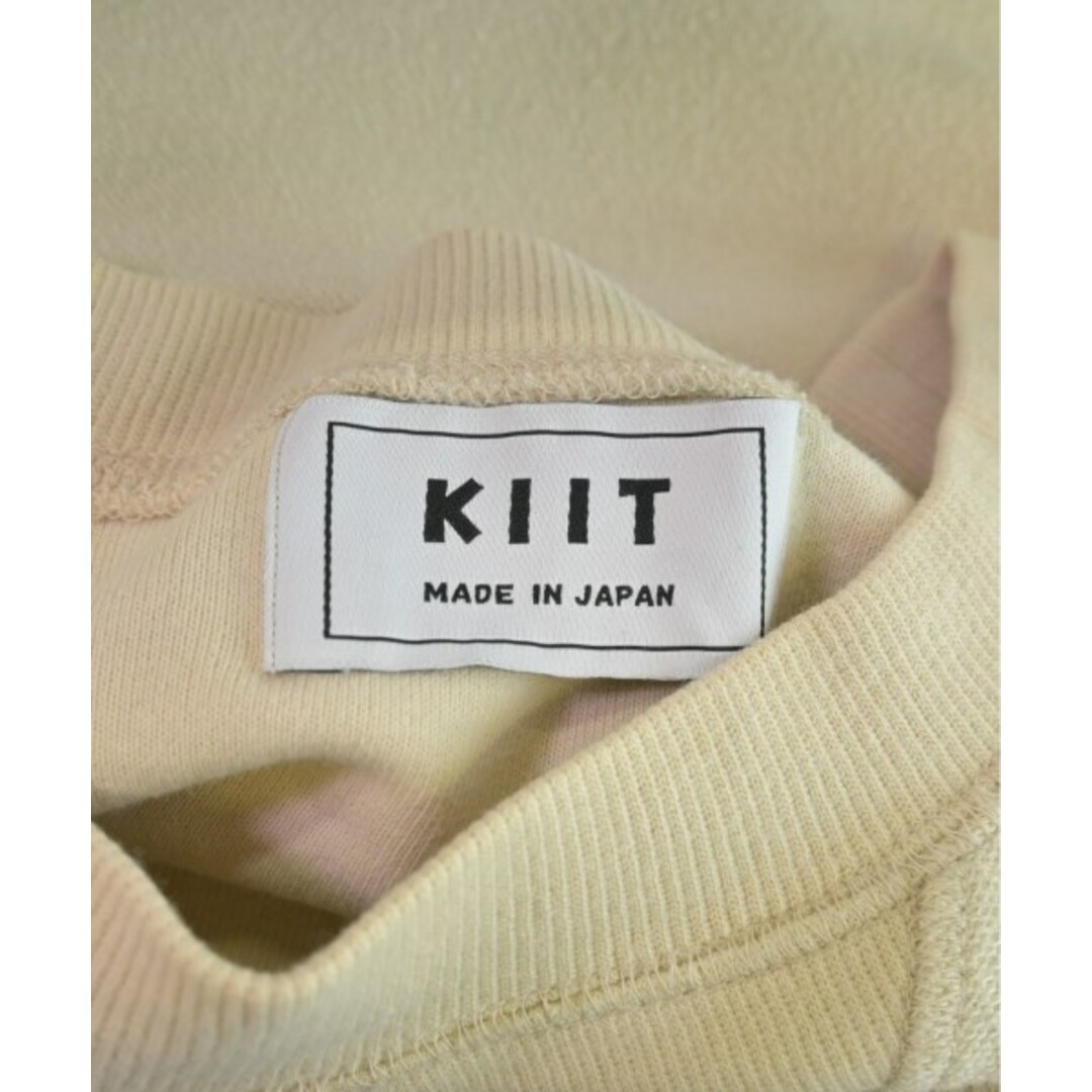 KIIT(キート)のKIIT キート Tシャツ・カットソー 2(M位) ベージュ 【古着】【中古】 メンズのトップス(Tシャツ/カットソー(半袖/袖なし))の商品写真