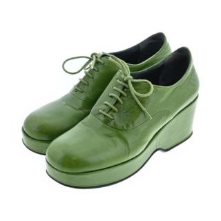 Jil Sander - JIL SANDER シューズ（その他） EU37 1/2(24cm位) 緑系 【古着】【中古】