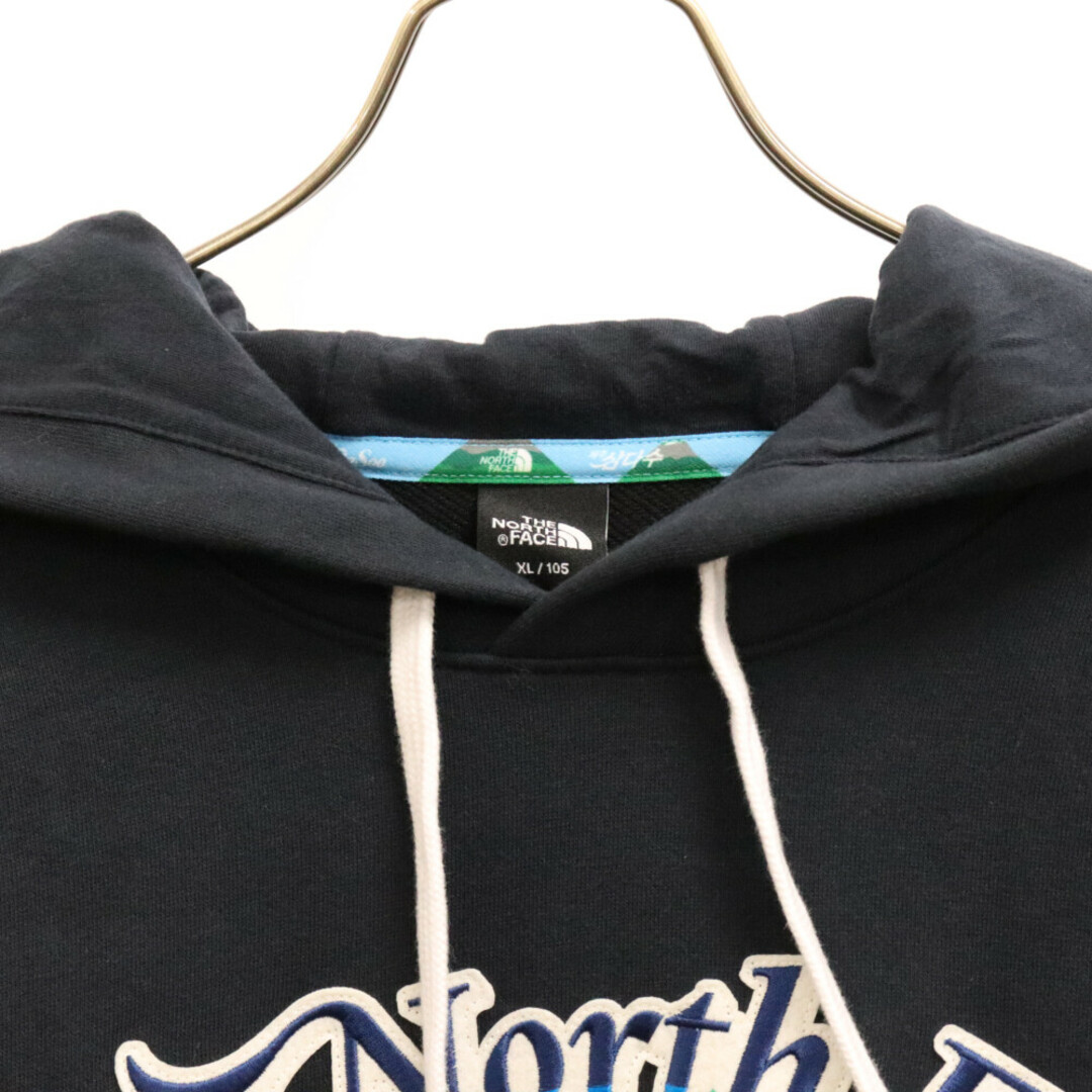 THE NORTH FACE(ザノースフェイス)のTHE NORTH FACE ザノースフェイス GRAPHIC ECO HOODIE エッセンシャルグラフィック エコ プルオーバーパーカー ネイビー NM5PM03B メンズのトップス(パーカー)の商品写真