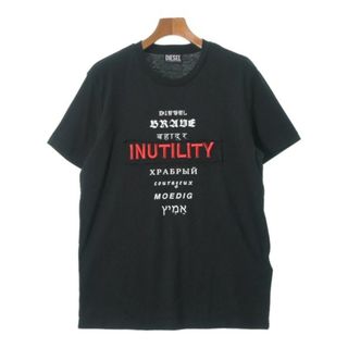 DIESEL - DIESEL ディーゼル Tシャツ・カットソー L 黒 【古着】【中古】